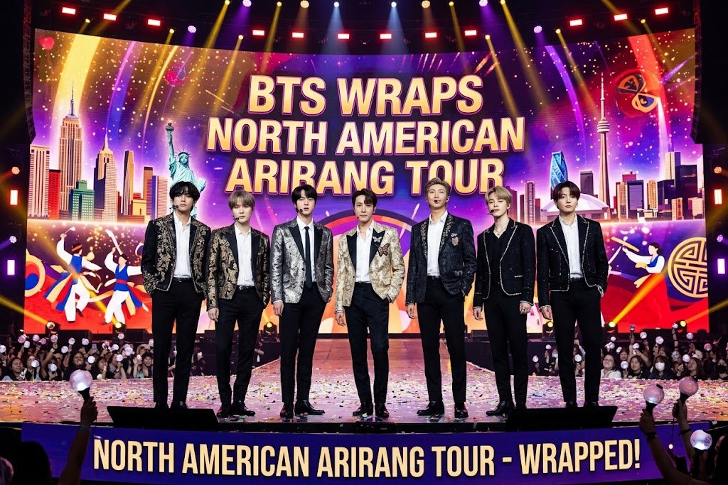 BTS Ends North American ARIRANG Tour With 1.92 Million Fans