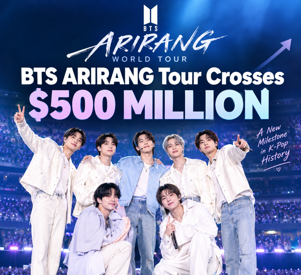 BTS ARIRANG Tour Crosses $500 Million: Historic Pop Touring Record