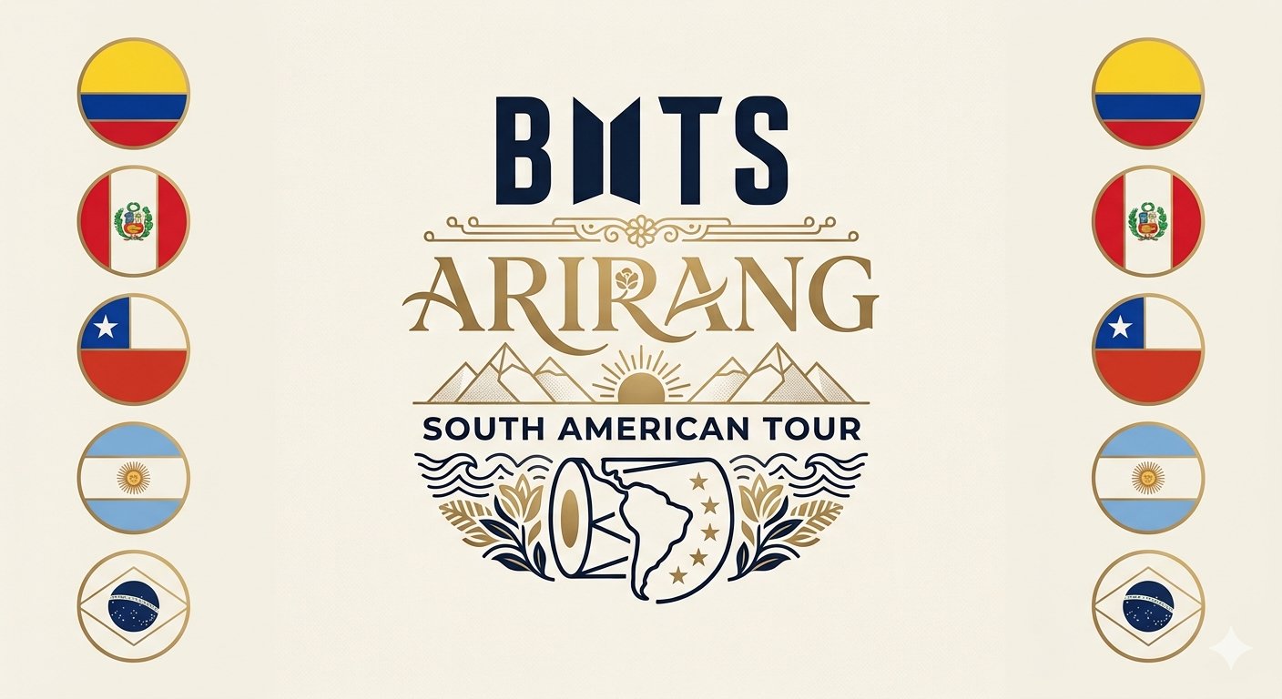 BTS ‘Arirang’ South American Tour Kicks Off in Bogotá: V’s Viral Spanish